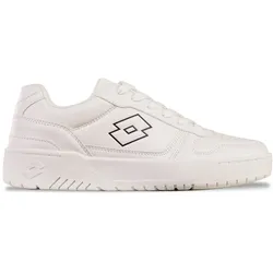 Sneaker LOTTO, Gr. 46, schwarz-weiß (weiß, schwarz), Synthetik, Kunstfaser, sportlich, Schuhe, - vielseitig zu kombinieren