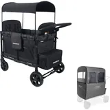 wonderfold W4 Elite Kinderwagen für 4 Kinder / Winter Special
