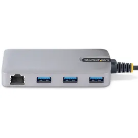 Startech 3-Port USB-C Hub Gigabit Ethernet, 5Gbit/s, 3x USB-A 30cm