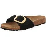 Birkenstock Pantolette Madrid Big Buckle schwarz 39