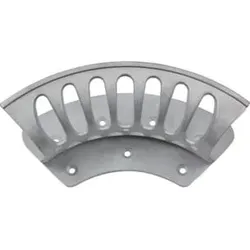 Riegler Schlauchhalter, Aluminium unlackiert, mittel