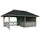 Palmako Bianca 6,72 x 3,23 m Grau