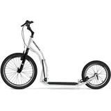 Yedoo Scooter Yedoo Mula Y40 Tretroller mit Luftreifen 20/16 Silber