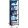 Songmics Bücherregal 30,3 x 60 x 178,6 cm