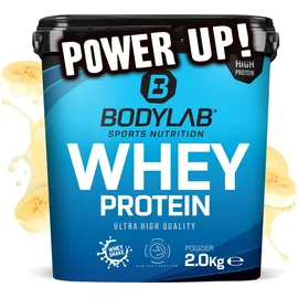 Bodylab24 Whey Protein Banane Pulver 2000 g