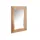 Massivmoebel24 Spiegel Akazie 100 x 3 x 70 cm Beige