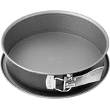 Zenker Springform energy Flachboden Ø 24 cm mit Auslaufschutz Premium-Backform, für köstliche Kuchen, verkürzt die Backzeit um 30%, Menge: 1 Stück, Anthrazit