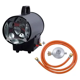 FUXTEC GH10 Gasheizstrahler 10 kW schwarz