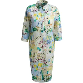 Milano Italy Hemdblusenkleid Freizeitkleid Blau 46