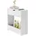 SoBuy BZR48 Nischenregal Badezimmerschrank 20 x 60 x 55 cm Weiß