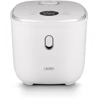 Lauben Low Sugar Rice Cooker 3000WT, Reiskocher, 3 l Inhalt, 6 Automatikprogramme, manuelle Einstellungen, Antihaft-Keramikoberfläche, Weiss