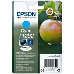 Epson Apple T1292 Tintenpatrone Cyan (Rf Tag) C13T12924022