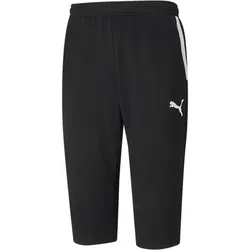 PUMA Herren Fanhose teamLIGA Training 3/4 Pant, Puma Black-Puma White, M