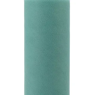Creativery Stoff, 9m Rolle Tüll 15cm Eukalyptus grün