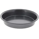 De Buyer - Runde Backform aus antihaftbeschichtetem Stahl - 23 x 3,8 cm - 4717.23, Schwarz