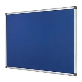 Bi-Office Filztafel 90 x 60 cm Blau