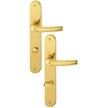 HOPPE Langschildgarnitur Tôkyô M1710RH/265 MS F71 Silber