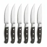 Comas Aconcagua Steakmesser 25,8 cm 6-tlg. Schwarz/Pakkaholz spülmaschinengeeignet