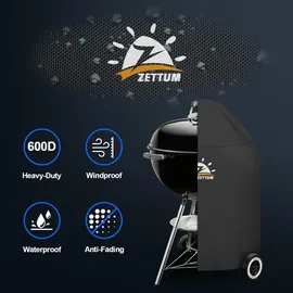 luxuskollektion Kugelgrill 57 cm schwarz