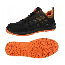 Safety 1st ARTMAS AIRVENT O Arbeitsschuhe Herren Damen Stahlkappe Schuhe geschnürt atmungsaktiv rutschfest SB FO SRC; schwarz; (Numeric_43) - 43 EU