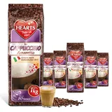 HEARTS Instant Cappuccino Pulver - Amaretto 5 x 1kg für ca. 400 Tassen