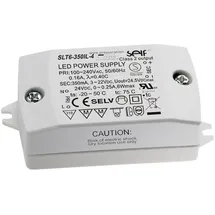 SELF ELECTRONICS SLT6-350IL-4 LED-Treiber Konstantstrom 7.7W 350mA 3 - 22 V/DC Montage auf entflammbaren Oberflächen