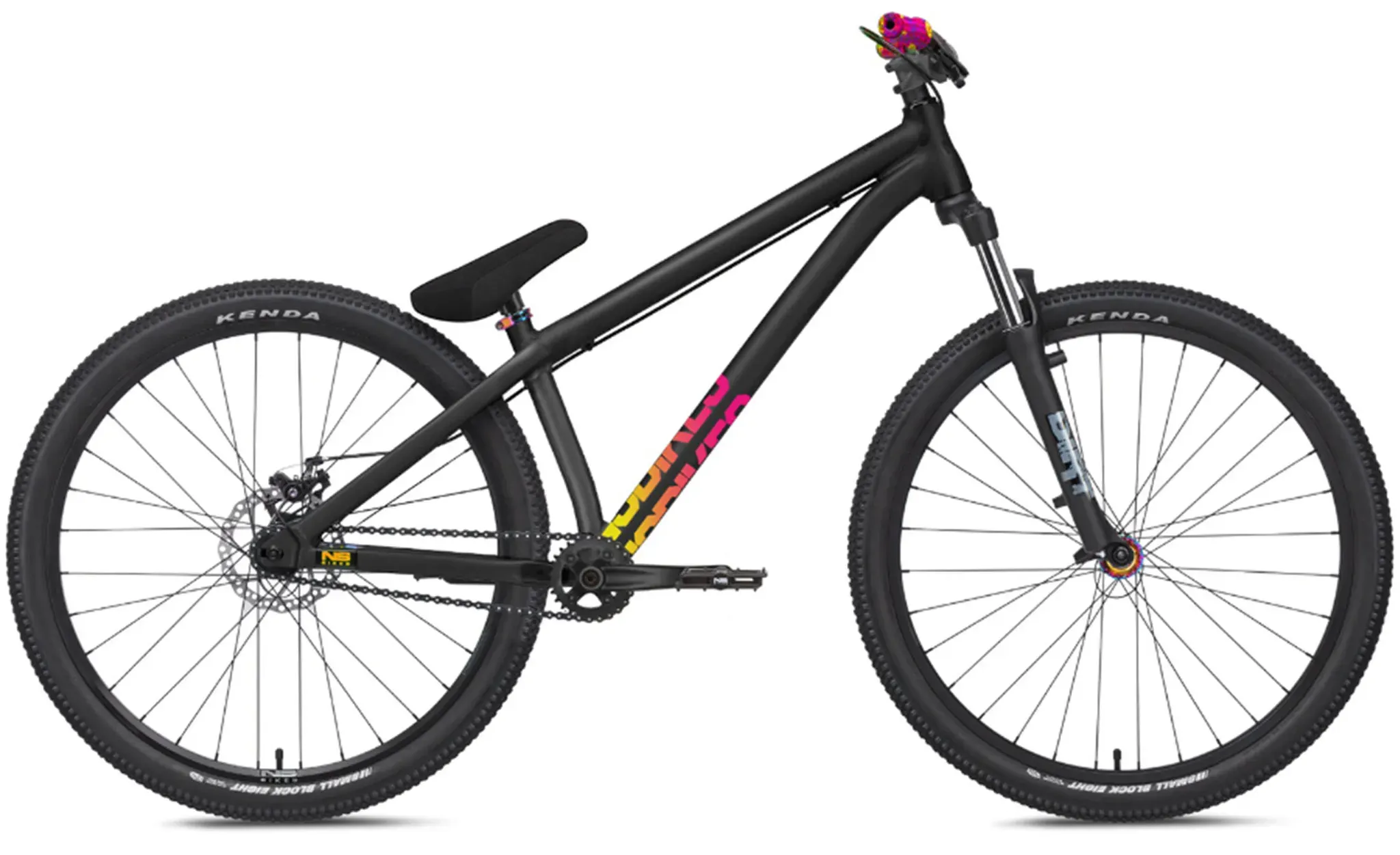 NS Bikes Zirkus Dirtjump - 26" Pumptrack Fun Bike | black