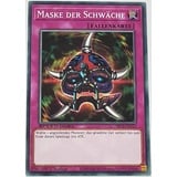 Maske der Schwäche SBCB-DE123 Common Yugioh 1.Auflage DE gamersheavenDe