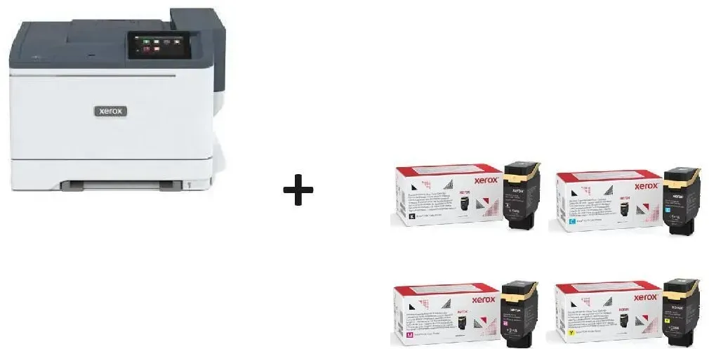 Jetzt 140€ Cashback beim Kauf des Sets sichern* Xerox C410 Farblaserdrucker