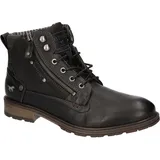 Mustang Herren Boots mit Reißverschluss, schwarz