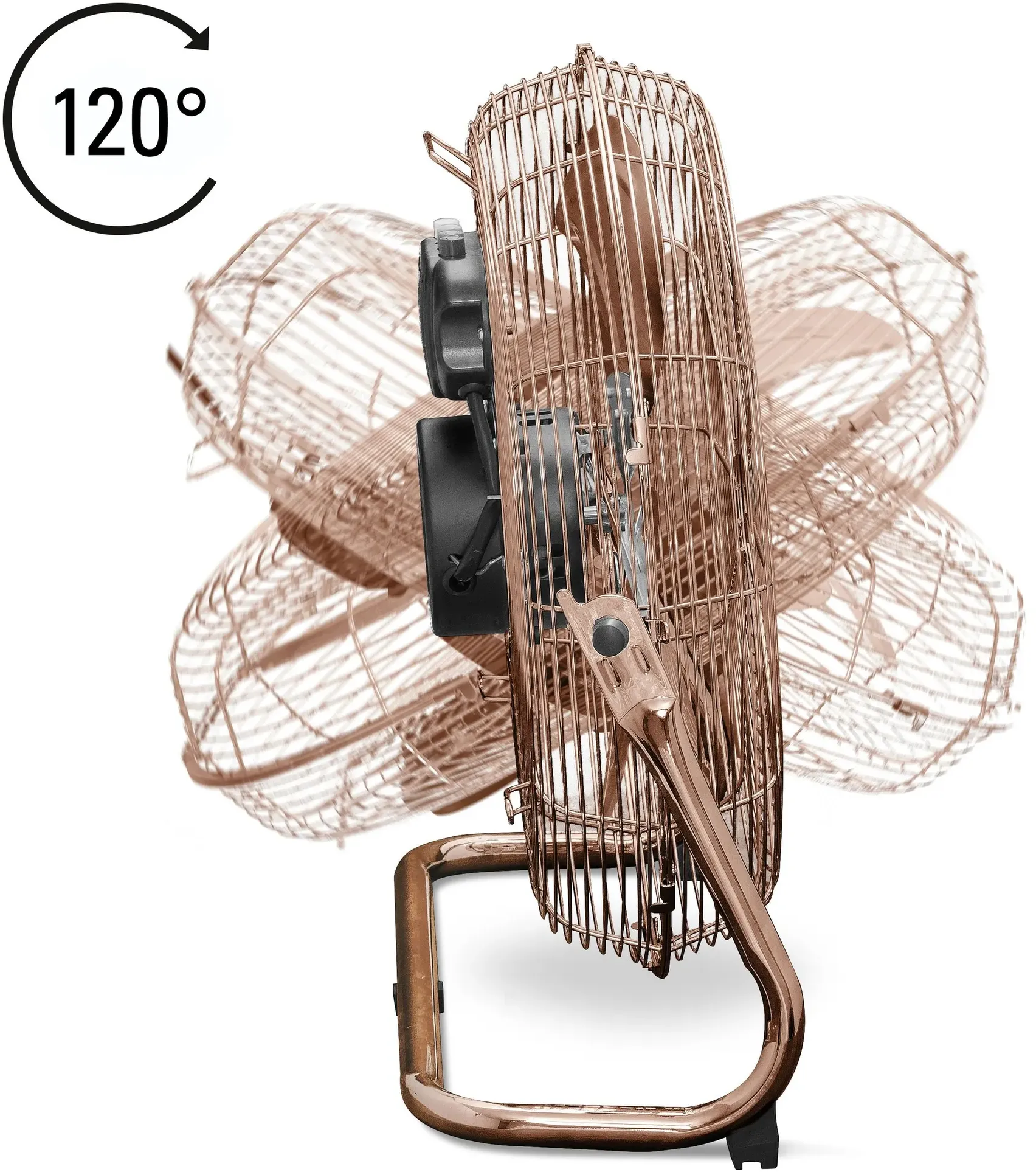 Trotec Ventilateur de sol, diamètre 43 cm, 115 W, 3 vitesses – TVM 17