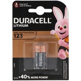 Duracell CR123A Photobatterie CR123 A Lithium Batterie DL123A, Abmessungen 34,5 x 17mm