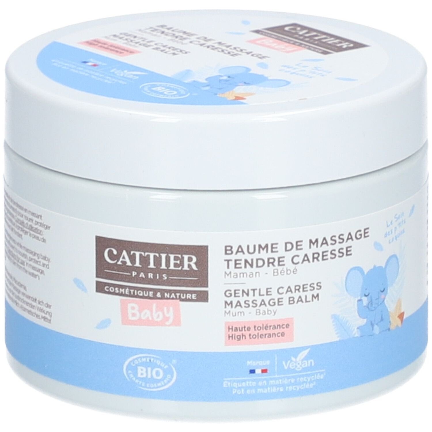 Cattier Massagebalsam Tendre caresse (Zarte Liebkosung)