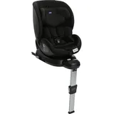 Chicco OneSeat, Autokindersitz, Einfach Einzubauen, mit Isofix-System, Beinstütze, 5-Punkt-Gurten, Neigbar, Drehbar, Höhenverstellbar, Black