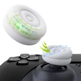 PlayVital Thumbstick Caps Controller Weiß PS5 / PS4 / Xbox One / Xbox Series X / Switch Pro