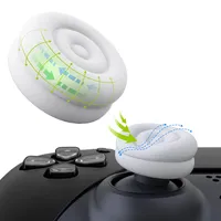 PlayVital Thumbstick Caps Controller Weiß PS5 / PS4 / Xbox One / Xbox Series X / Switch Pro