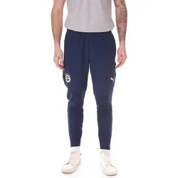 PUMA Fenerbahce Istanbul Trainingshose Herren Sport-Hose Fußball Fan-Hose mir DryCell 778156 12 Blau - S