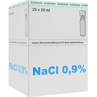 B. Braun Kochsalzlösung 0,9% Miniplasco connect 20 x 20 ml