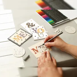 edding 1300 color pen, dunkelgrau