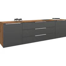 borchardt Möbel Sideboard »Oliva«, Breite 166 oder 200 cm, grau