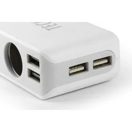 Technaxx Autoladegerät 4-Port USB & 3-Buchse TE11