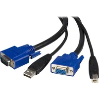 Startech StarTech.com 3m 2-in-1 Universal USB KVM Kabel,