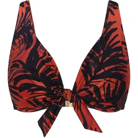 Triumph Bikini-Top Damen Braun/Schwarz 38 Cup F