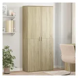 vidaXL Highboard 80 x 180 x 35 cm Braun