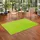 Snapstyle Trend Velours Teppich, Joy Grasgrün 80x160cm