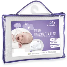 Träumeland AirDry Nässeschutzauflage 70 x 140 cm weiß