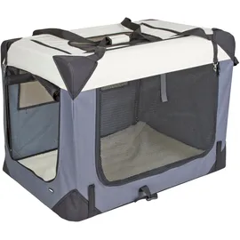 Kerbl Pet Transportbox Journey, grau/beige