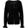 Aniston CASUAL Strickjacke mit trendigen Bindebändern Schwarz 36