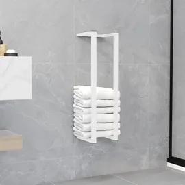 vidaXL Handtuchständer Schwarz 12,5x12,5x60 cm