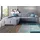 sit&more Ecksofa SIT & MORE "Mistral L-Form", grau (hellgrau), B:273cm H:93cm T:111cm, Struktur ( 100% Polyester), Sofas, Ecksofa, wahlweise mit Bettfunktion